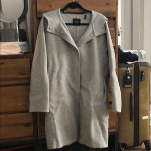Oversized hooded jacket from Theory Size M